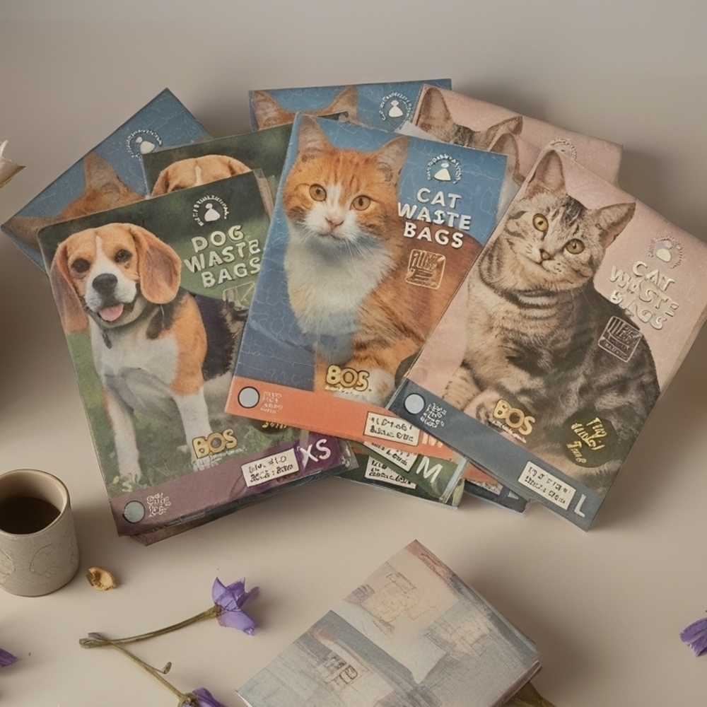 Pet Waste Bags NO SMELL Count 20